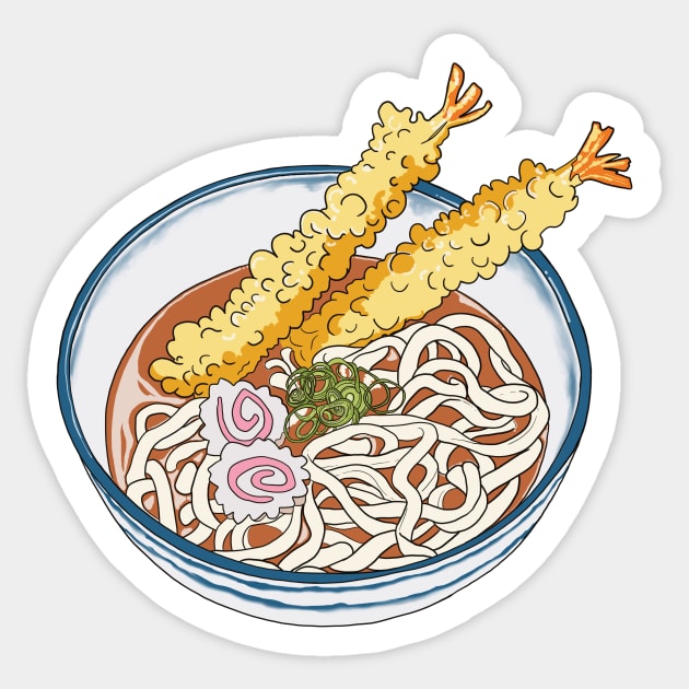 Tempura Udon Sticker by smithandco